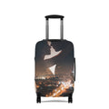 Luggage Cover - Metropolitan Love Travel | Echovira Gallery