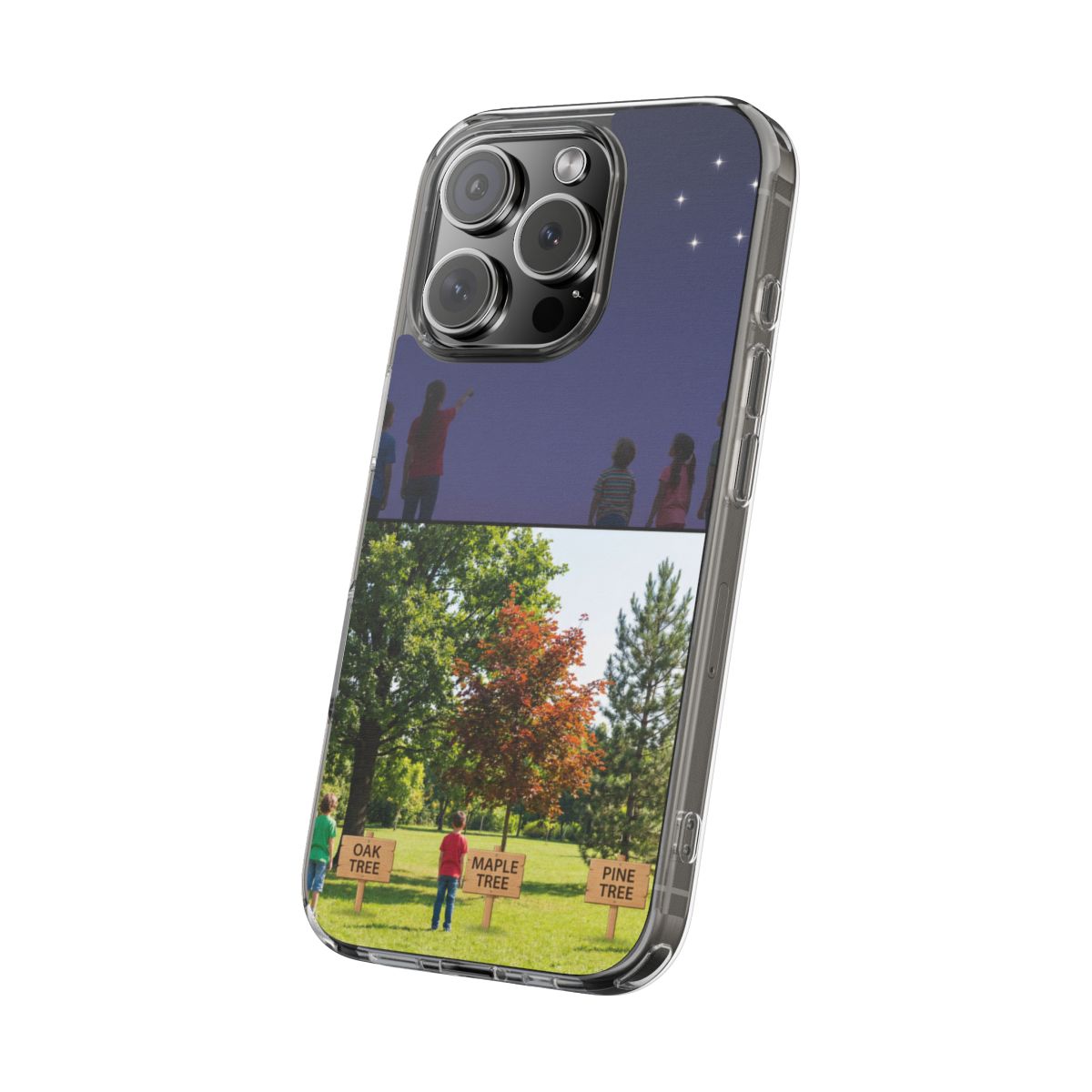 Clear Impact-Resistant Case - Starry Shield