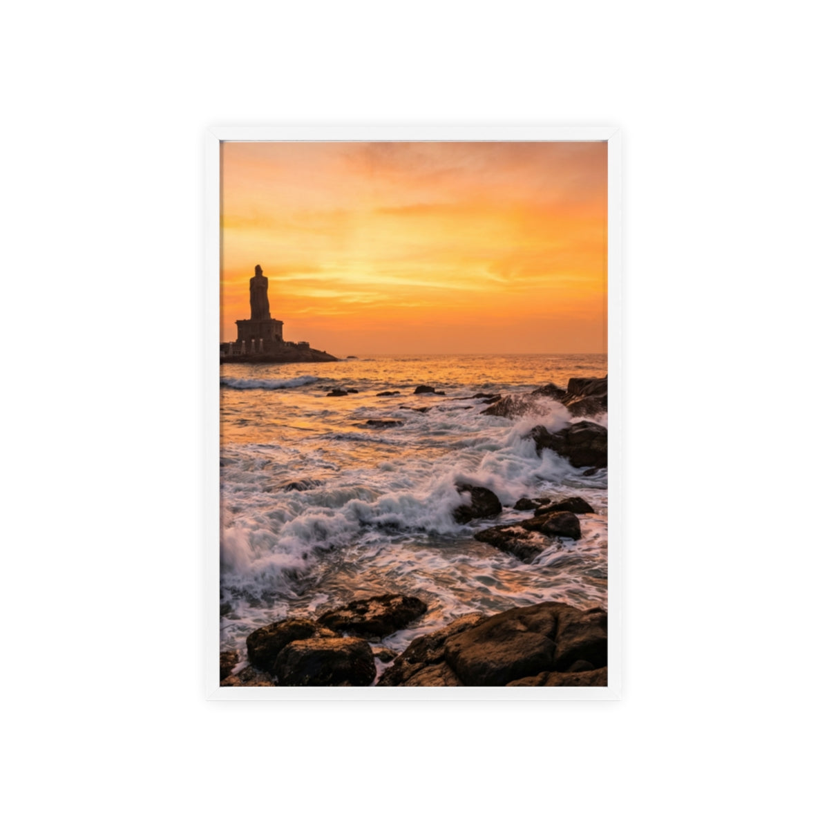 Framed Poster - Golden Hour Horizon