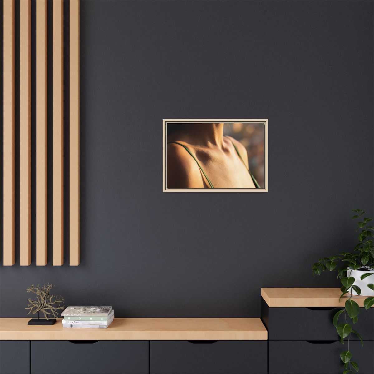 Matte Canvas Framed - Golden Hour Portrait