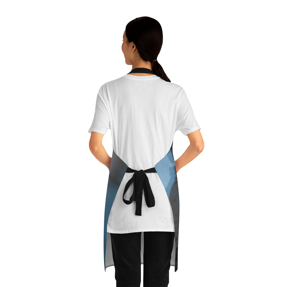 Midnight Reflection Apron - Cozy Kitchen Style | Echovira...