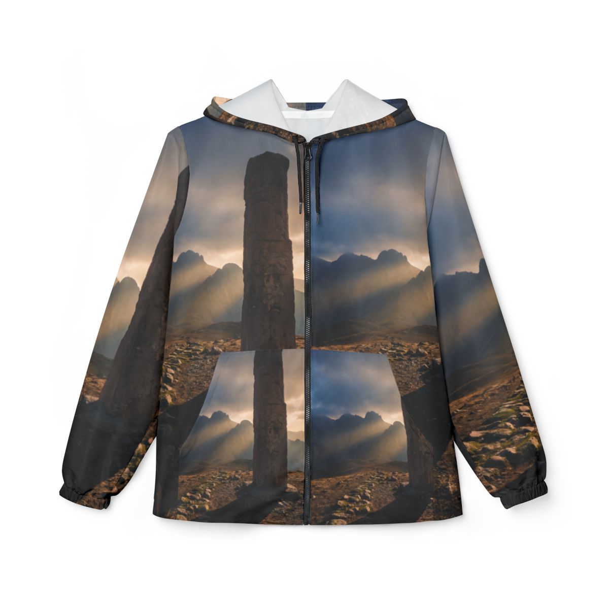 Windbreaker Jacket - Mystic Sun