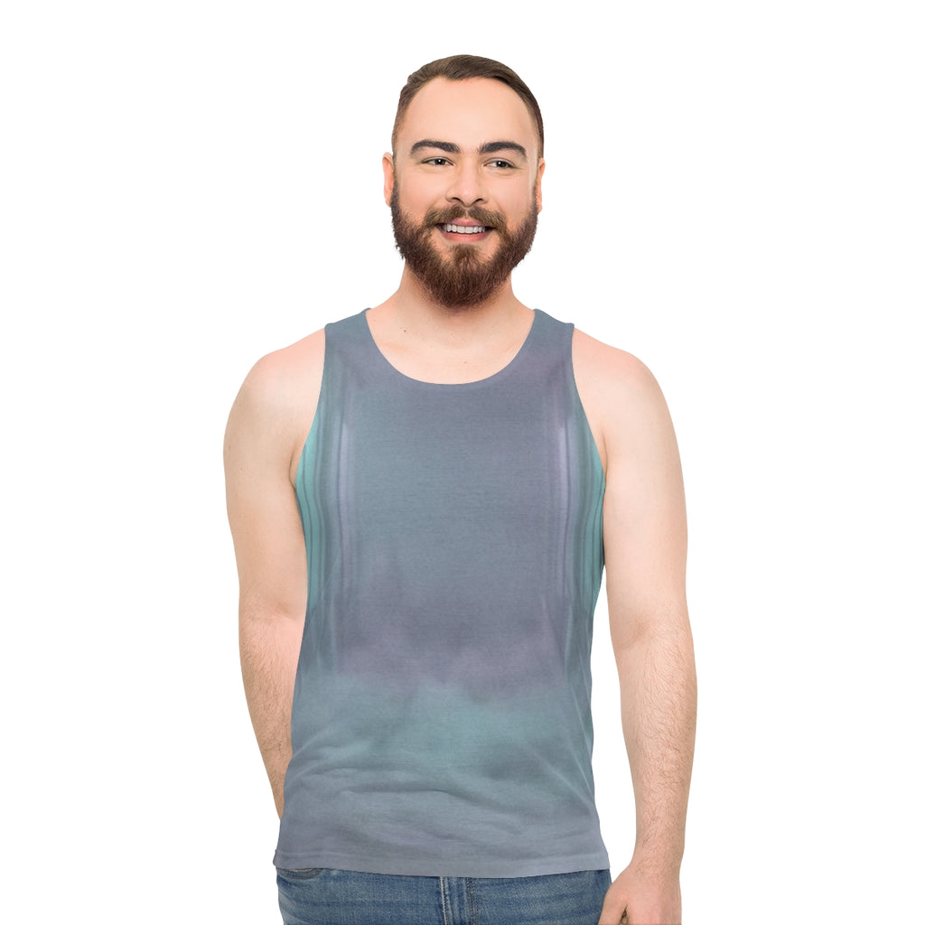 Men's Tank Top - Liminal Fog Office | Echovira Gallery