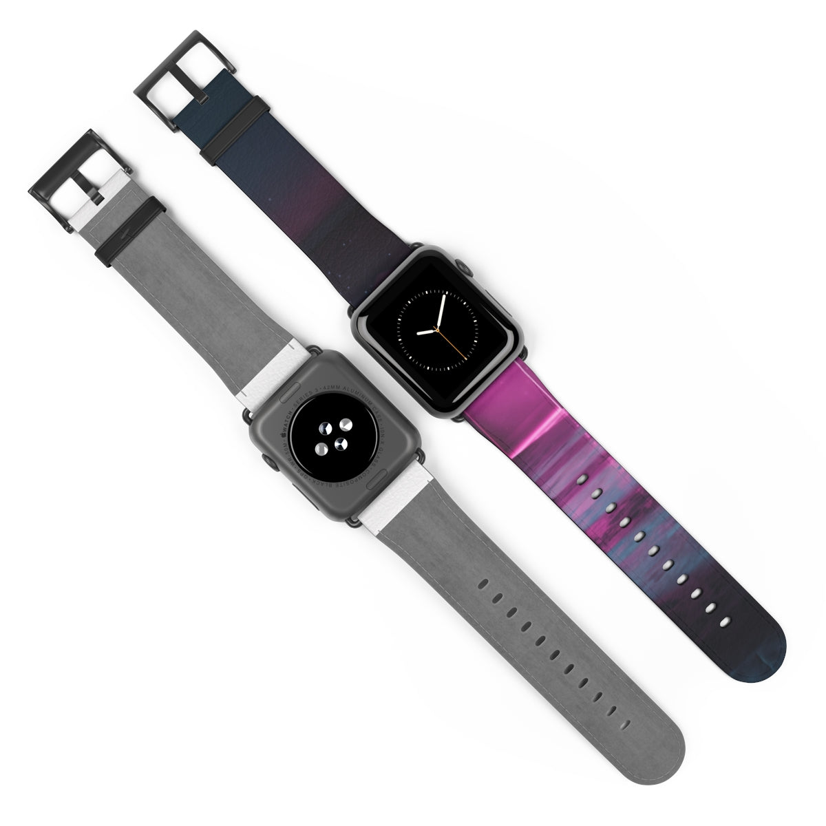 Apple Watch Band - Neon Portal Colonnade | Echovira Gallery