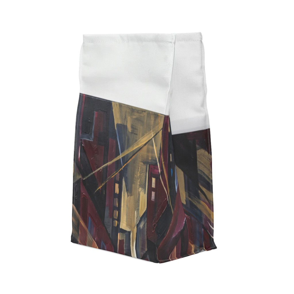 Polyester Lunch Bag - Urban Pulse | Echovira Gallery