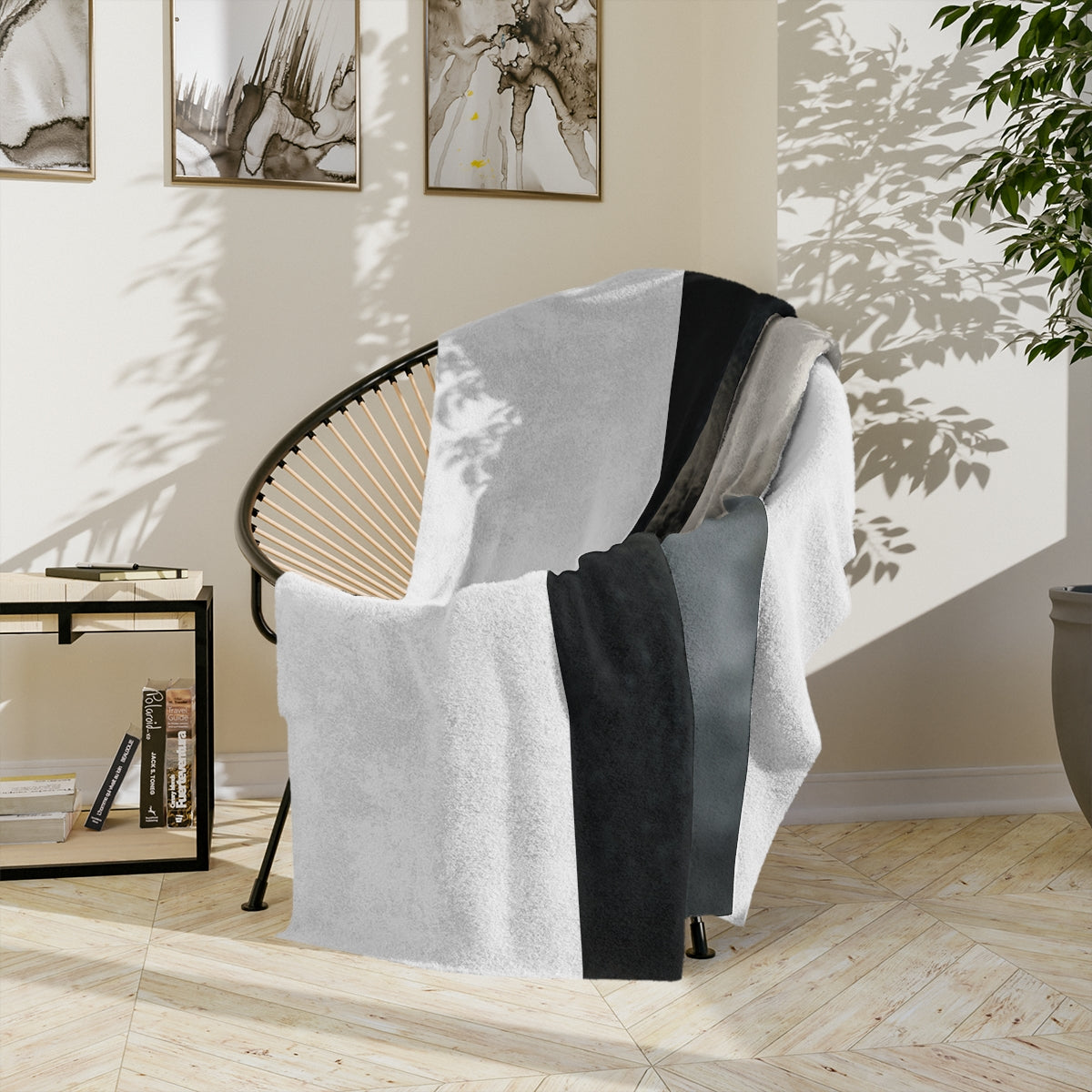 Velveteen Blanket - Sundial in Sunbeam | Echovira Gallery