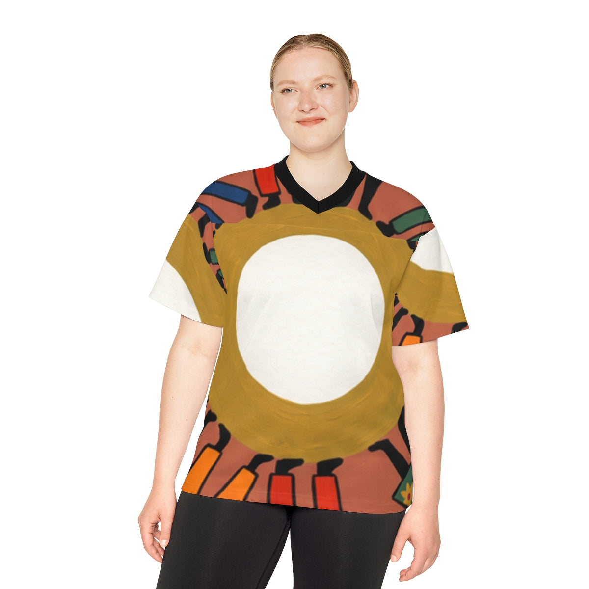 Unisex Football Jersey - Unity Mandala Art | Echovira...