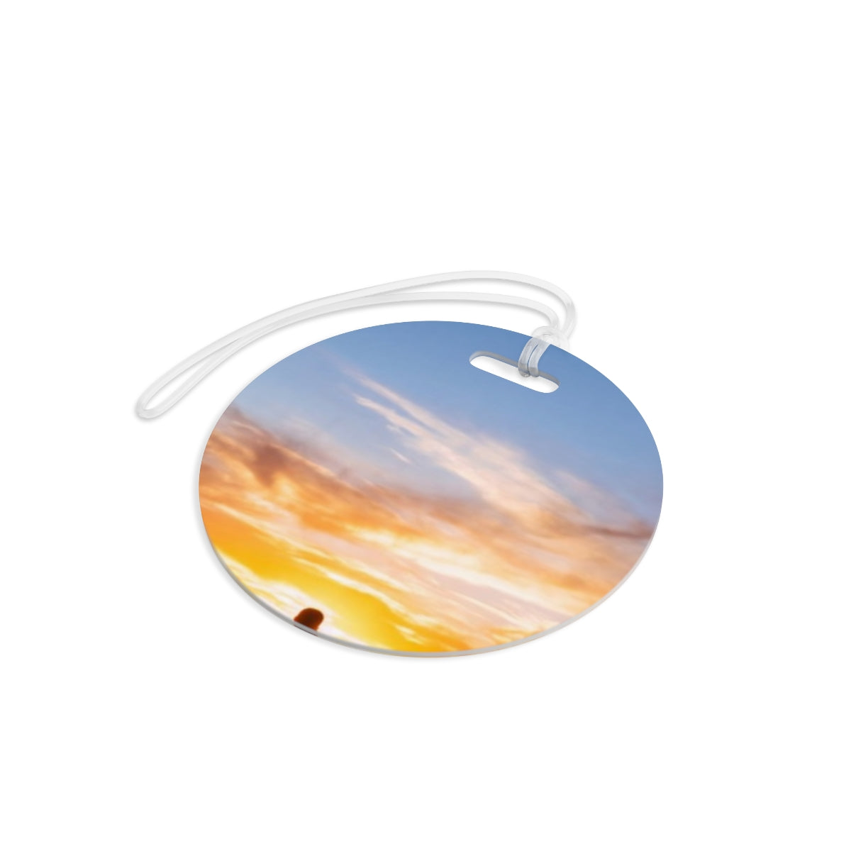 Luggage Tags - Sunset Mountain Ridge | Echovira Gallery