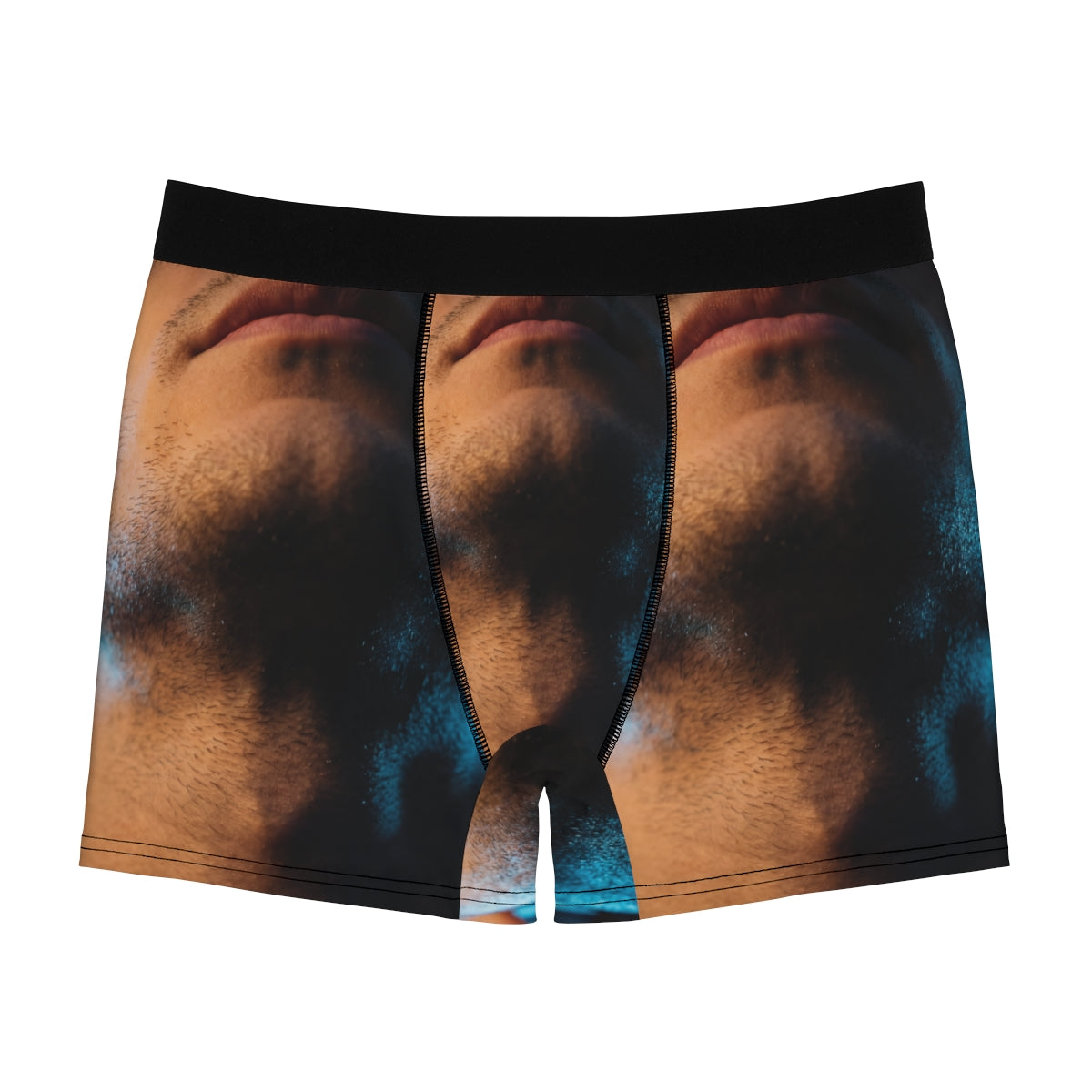 Men's Boxer Briefs - Neon Horizon Portrait | Echovira...
