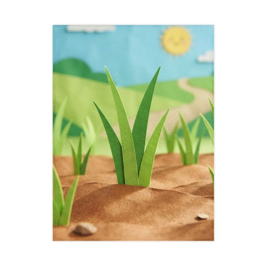 Toddler Blanket - Sunny Meadow Snuggles | Echovira Gallery