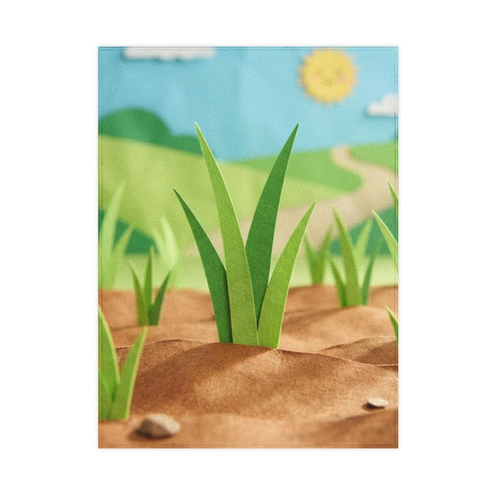 Copertina per bambini - Prato soleggiato incantato