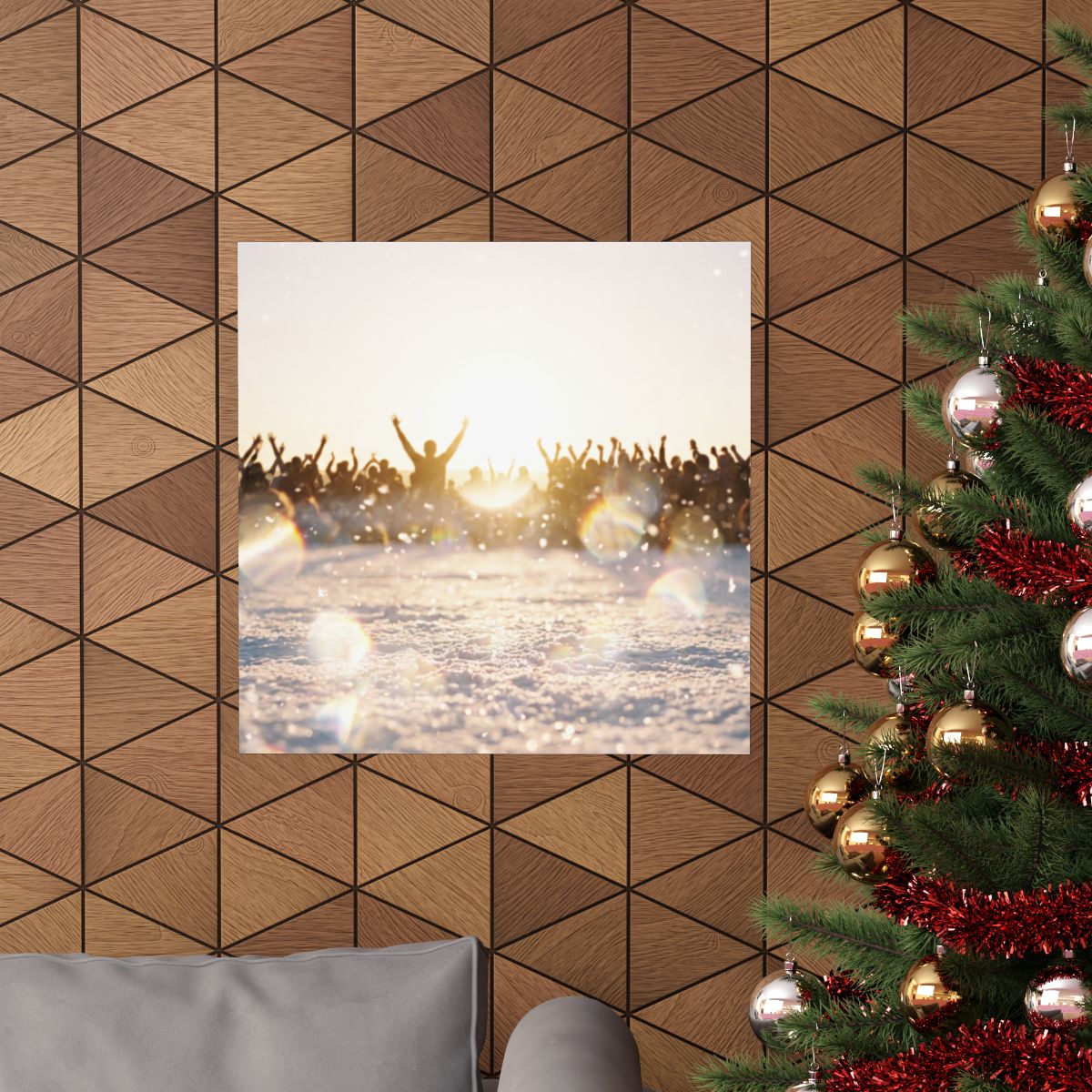 Matte Horizontal Poster - Sunset Horizon Expanse (10×8 &......