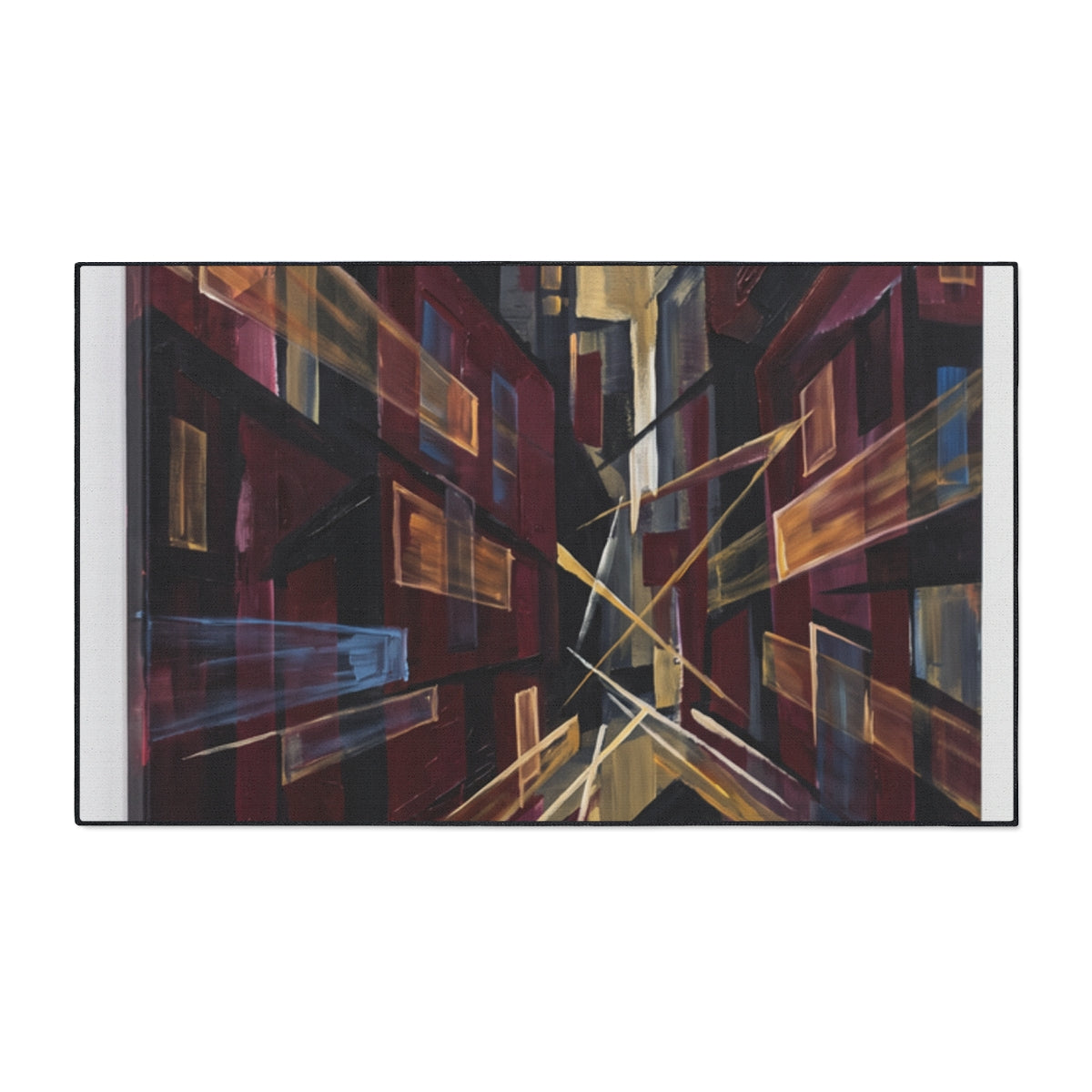 Heavy Duty Floor Mat - Urban Corridor | Echovira Gallery