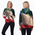 Athletic Hoodie - Vintage Persian Lion and Sun Flag Art |...