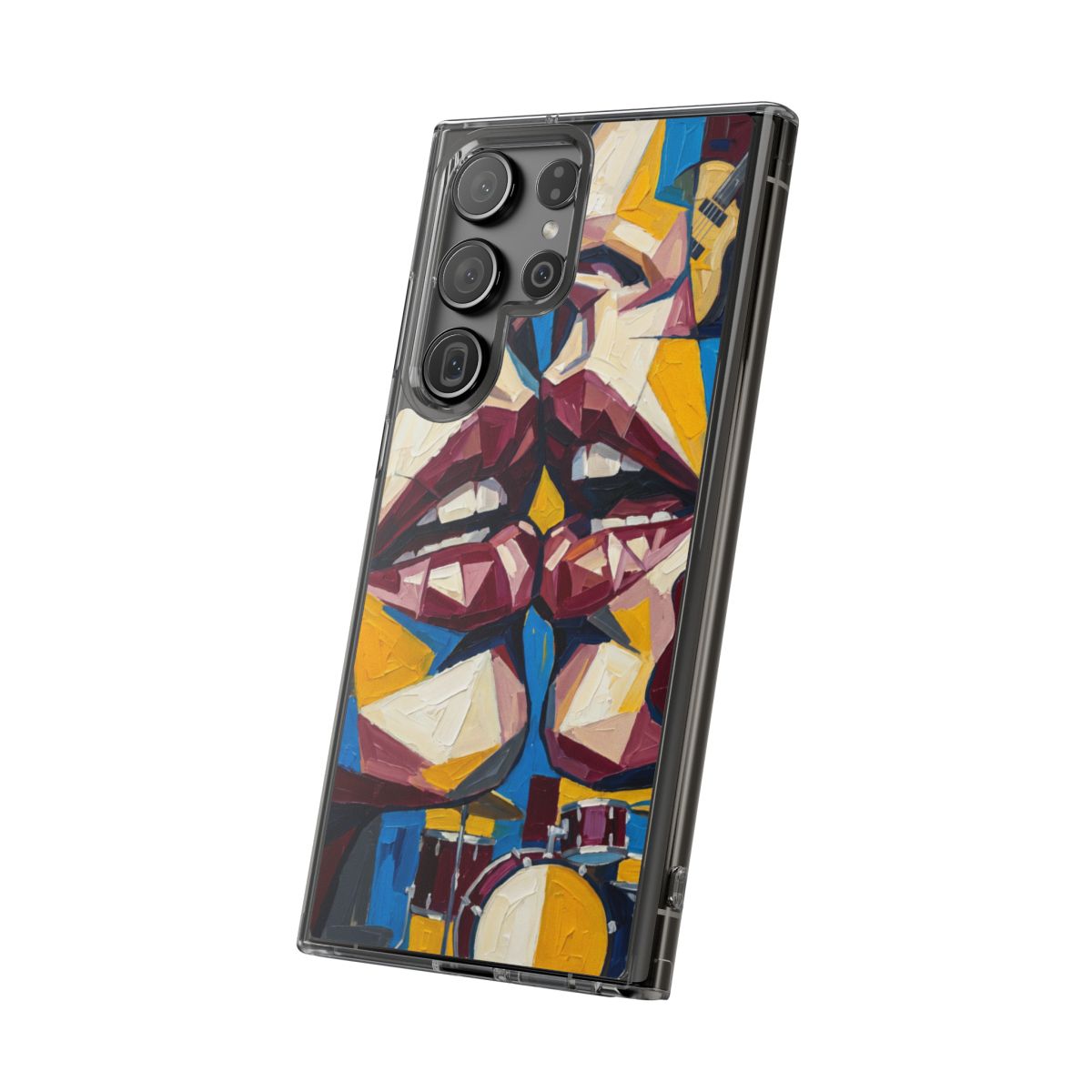Clear Impact-Resistant Cases - Clear Phone Case - Electric...