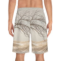 Men's Board Shorts - Winter Branch Solitude Landscape |...
