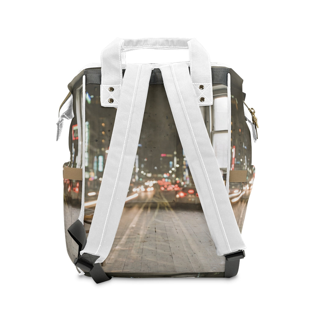 Urban Solitude Double Exposure Diaper Backpack