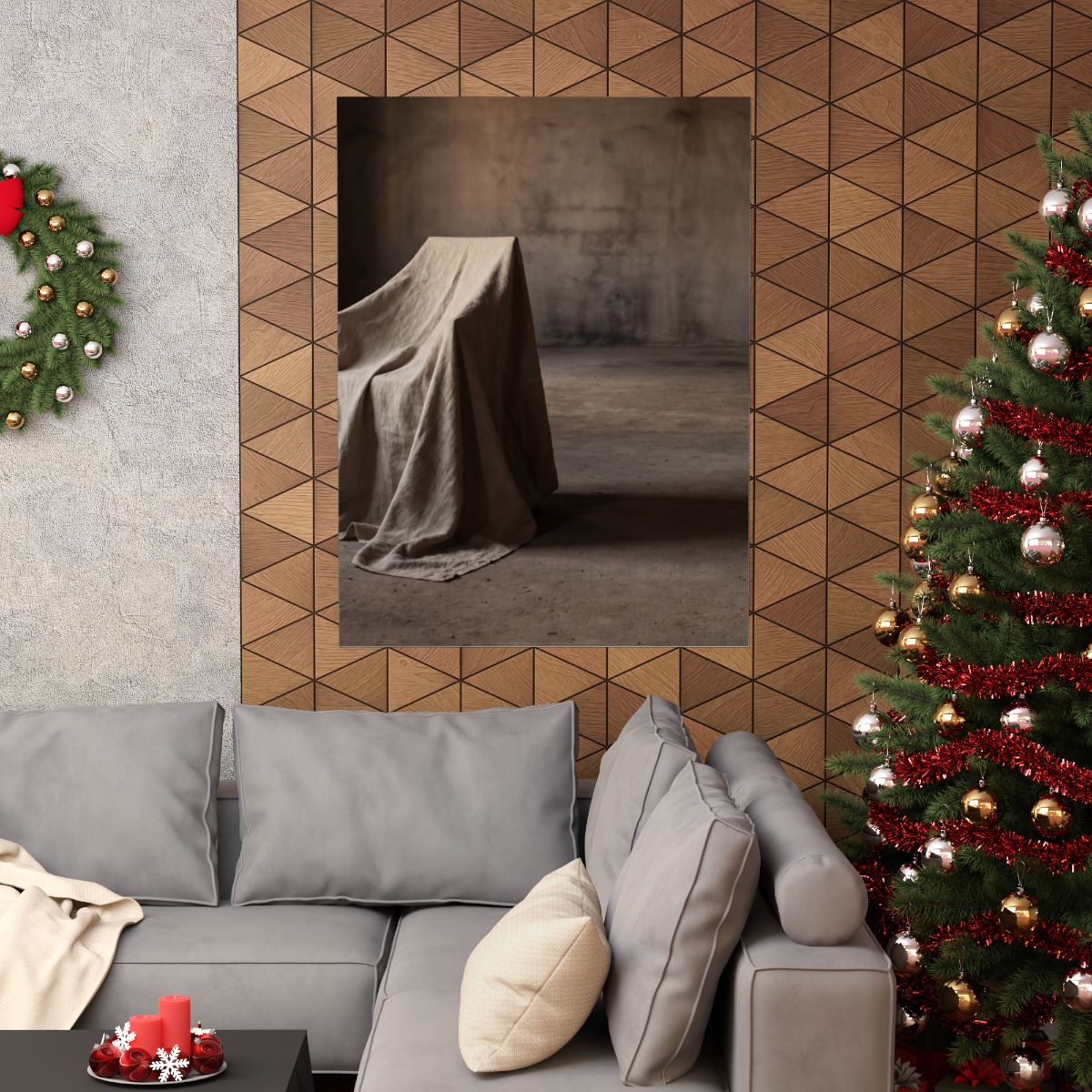 Matte Vertical Posters - Draped Silence Still Life Art... |...
