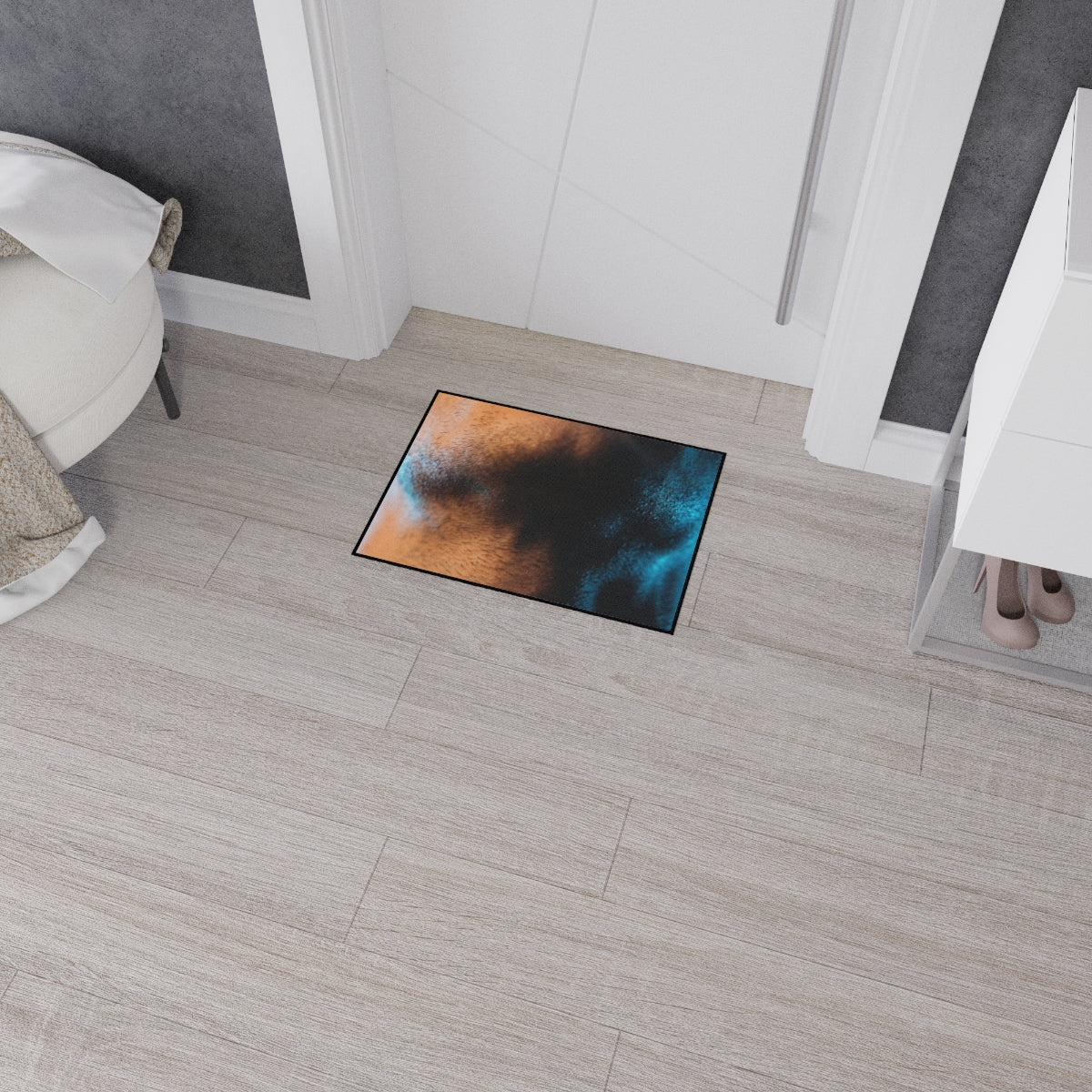 Heavy Duty Floor Mat - Neon Edge