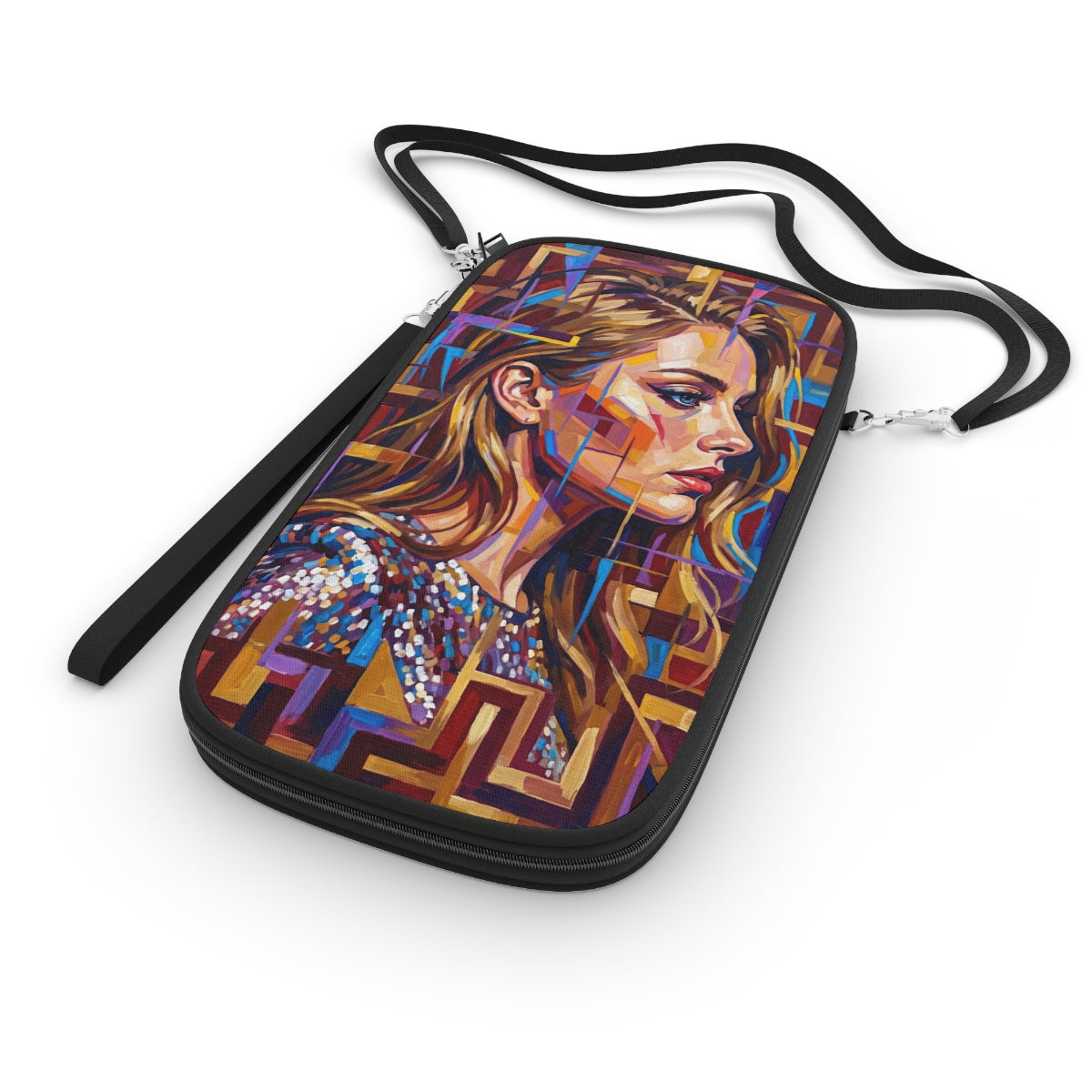 Passport Wallet - Shattered Elegance | Echovira Gallery