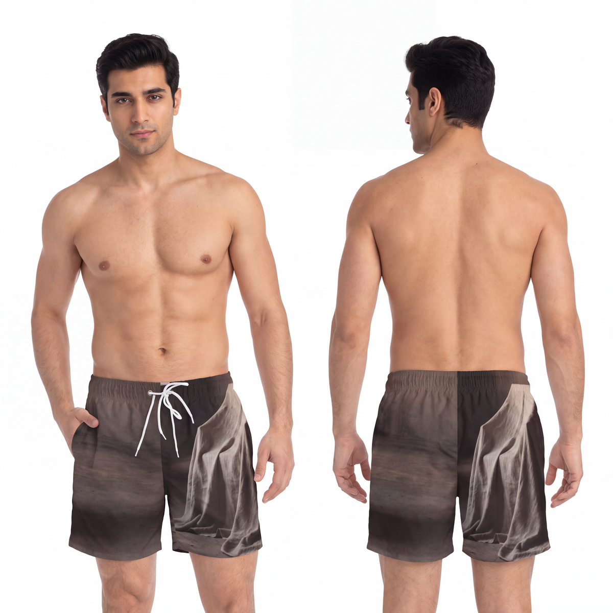 Swim Trunks - Draped Silence Still Life Art - Shadowed... |...