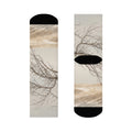Crew Socks - Winter Branch Solitude Landscape | Echovira...