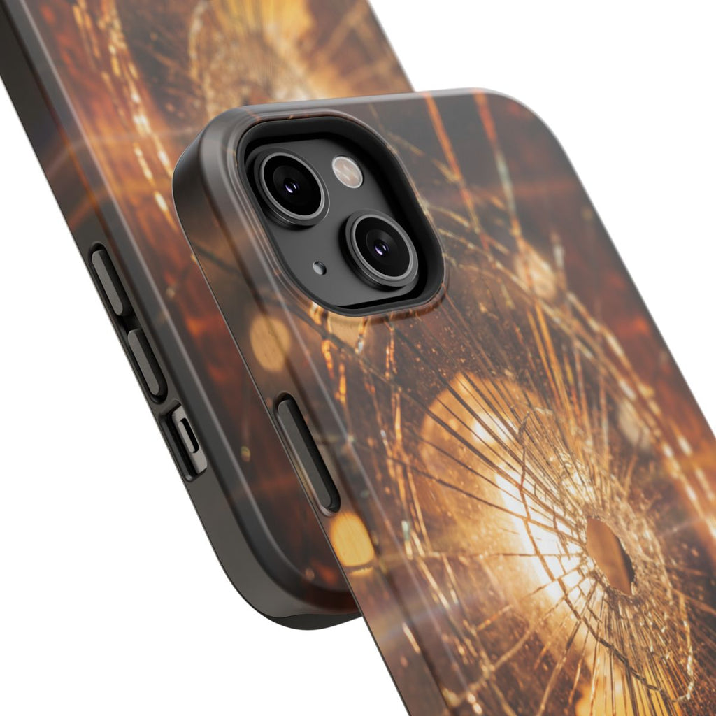 Impact-Resistant Case - Shattered Amber