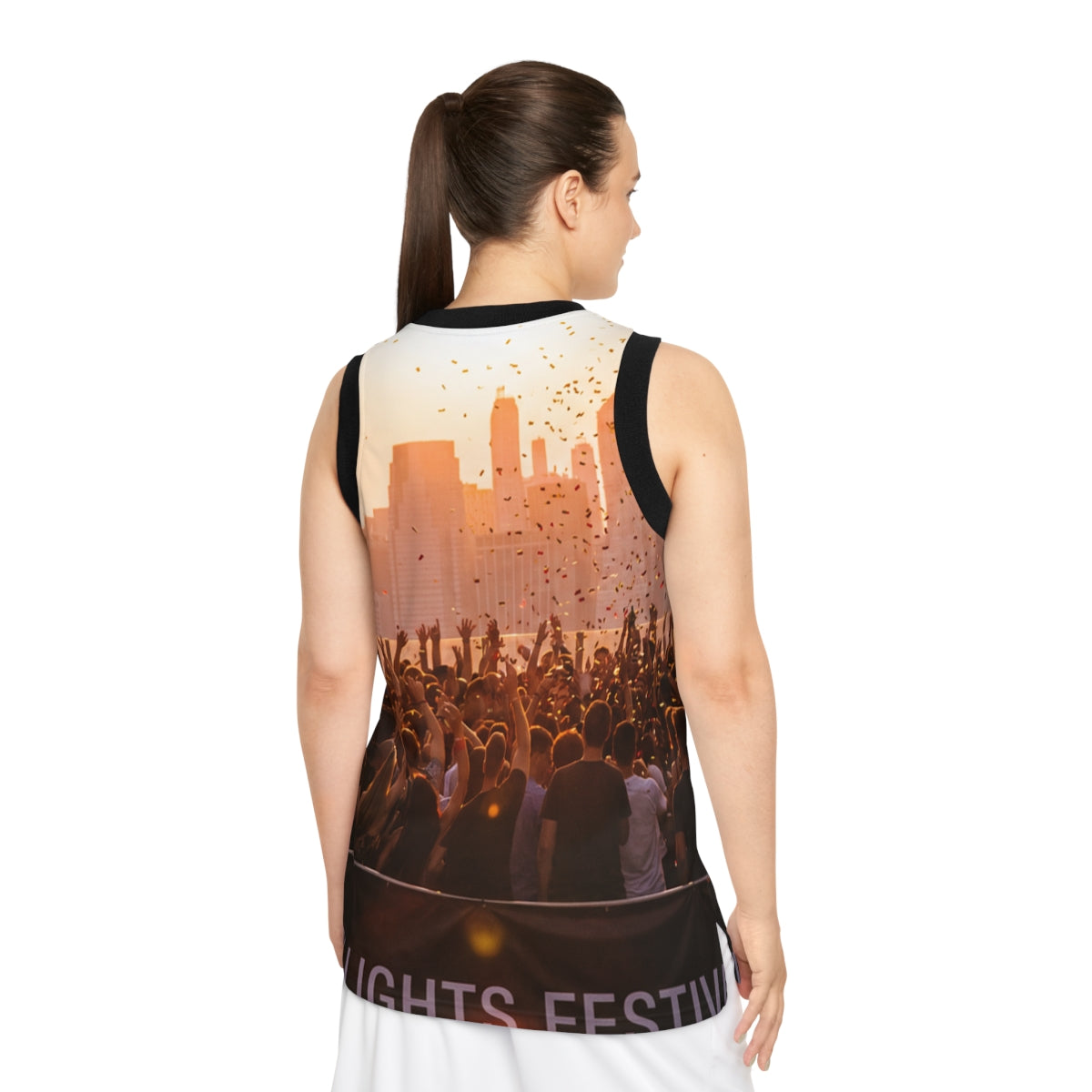 Basketball Jersey - City Lights Festival | Echovira Gallery