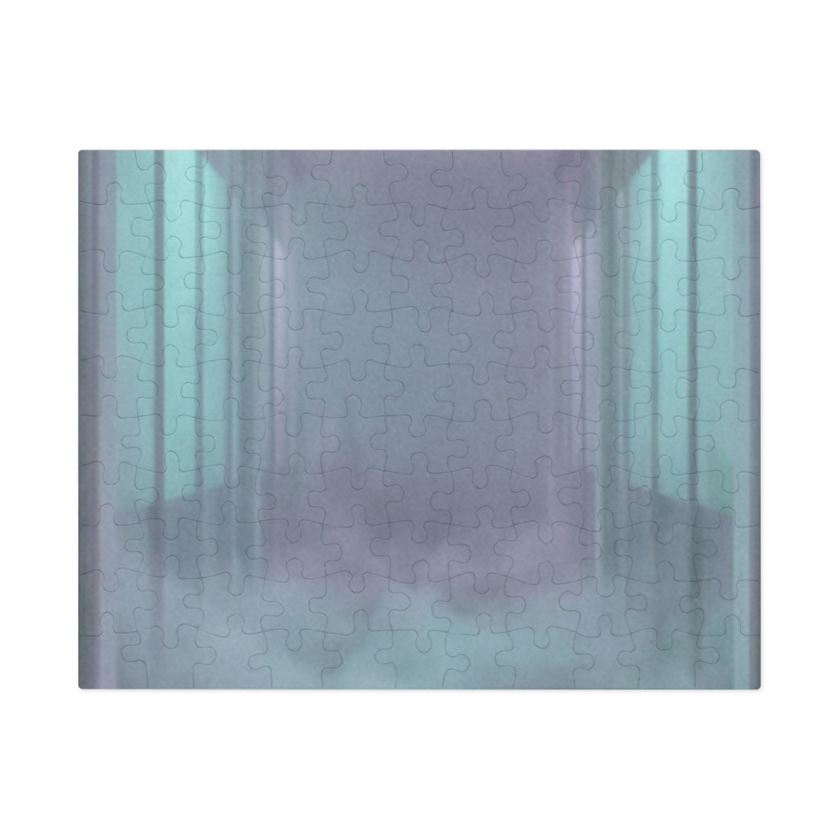 Jigsaw Puzzle with Tin - Liminal Corridor Fog Art Print (30...