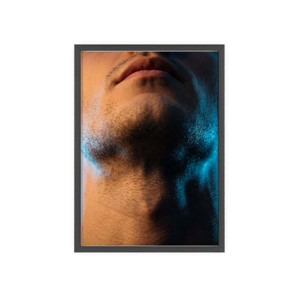 Wooden Framed Poster - Midnight Glow