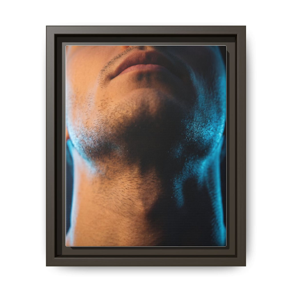 Framed Matte Canvas - Neon Noir