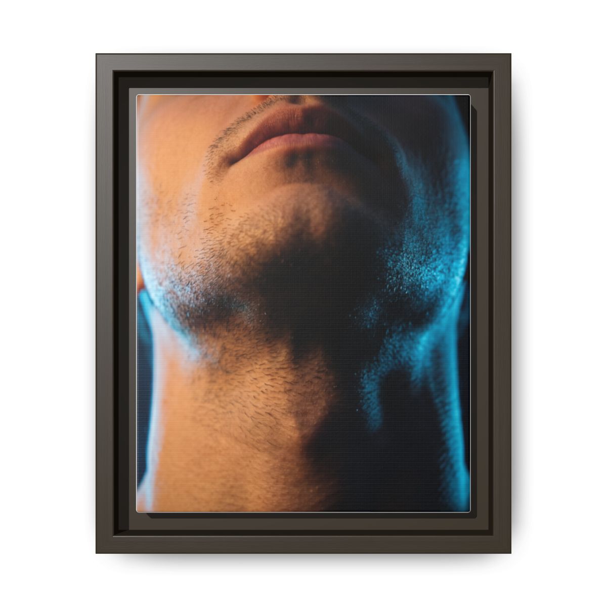 Framed Matte Canvas - Neon Noir