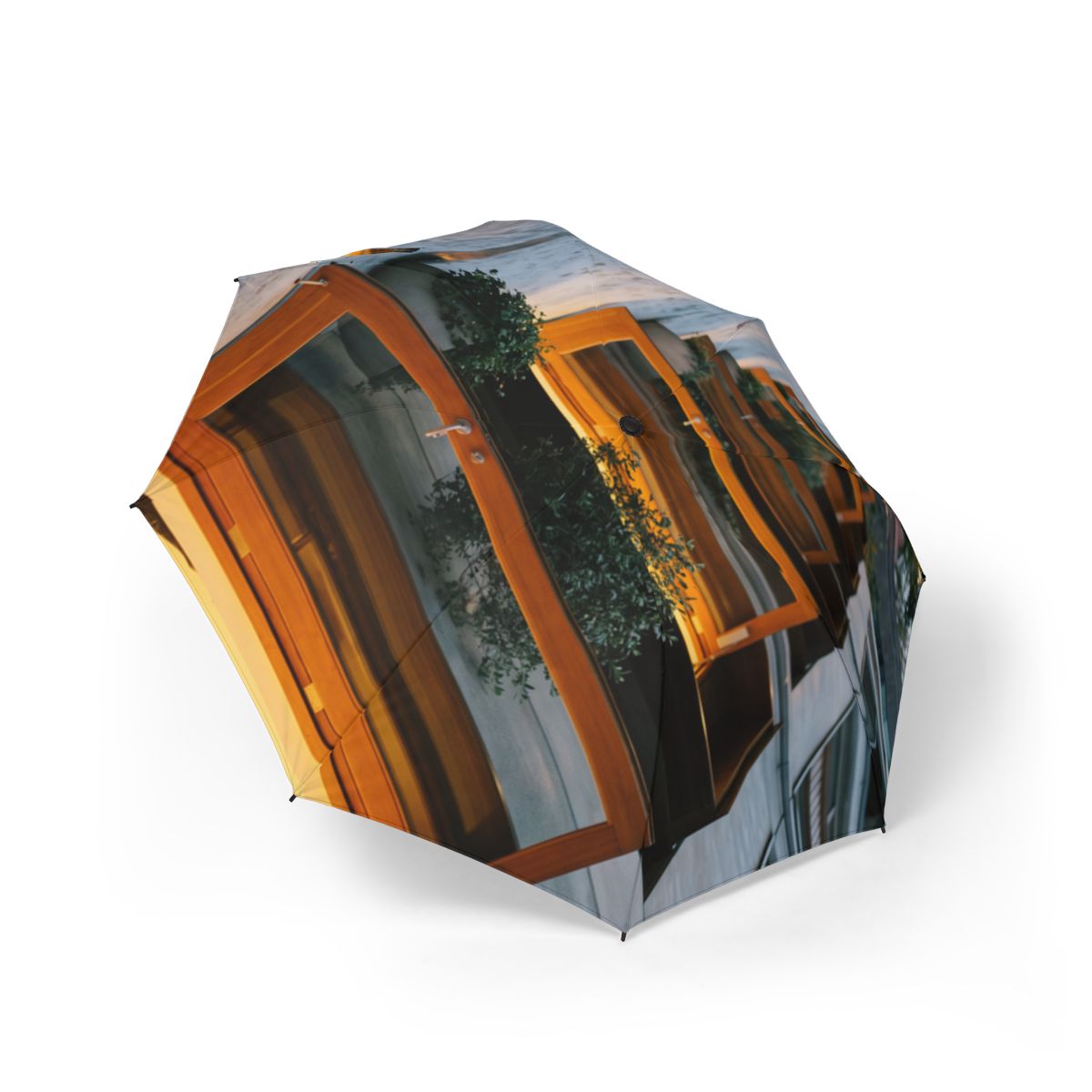 Semi-Automatic Foldable Umbrella - City Dusk | Echovira...