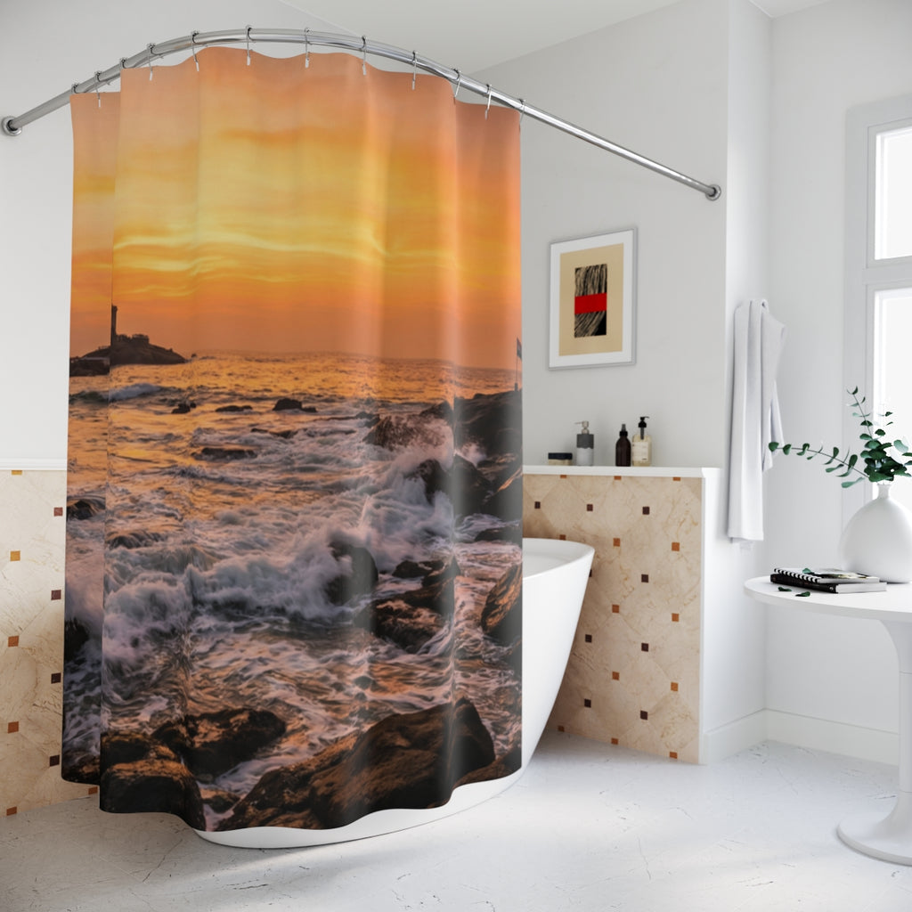 Shower Curtain - Golden Hour Escape