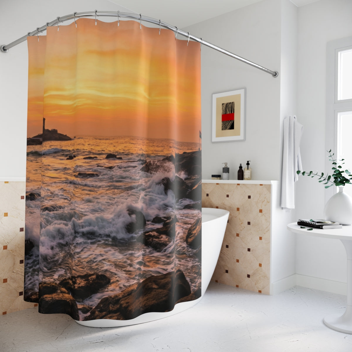 Shower Curtain - Golden Hour Escape