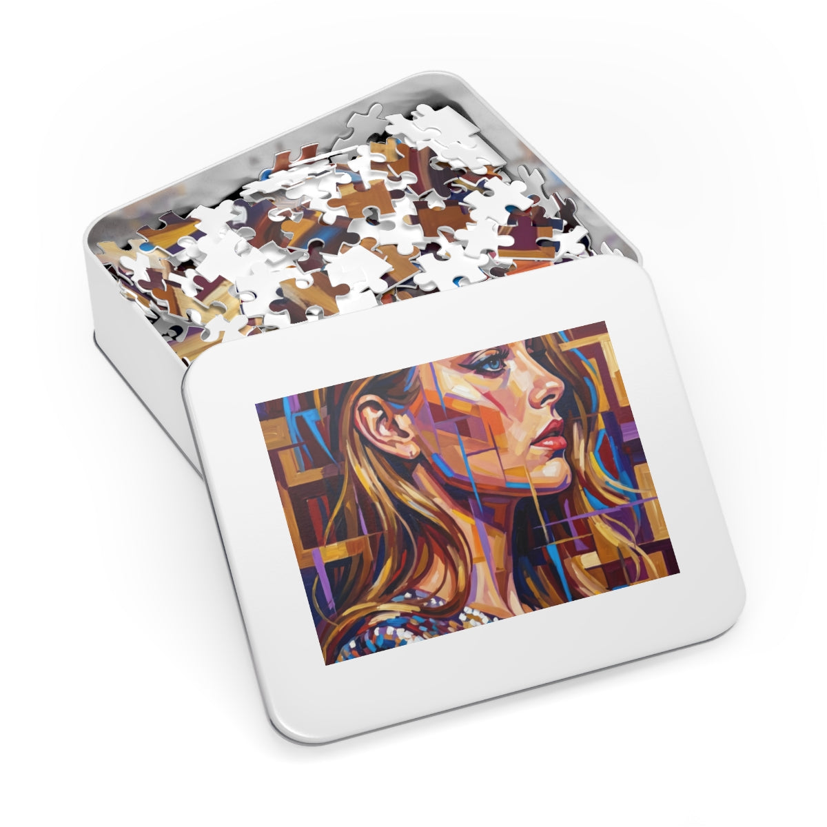 Jigsaw Puzzle with Tin - Shattered Elegance (30, 110, 252......