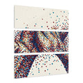 Acrylic Prints - Interlocking Hands Pointillist Art —... |...