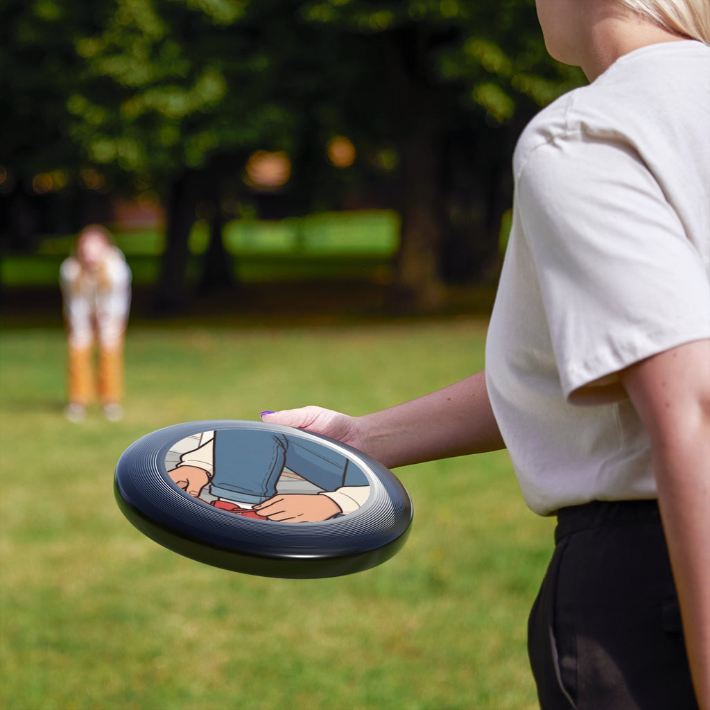 Wham-O Frisbee - Red High-Tops Illustrated Poster - Urban......