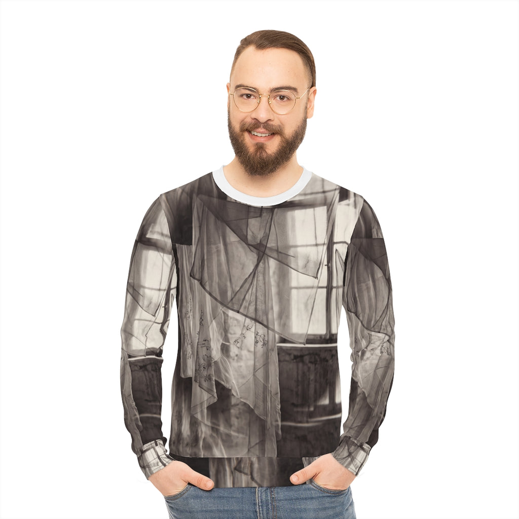 Men's Lightweight Sweatshirt - Spectral Veils | Echovira...