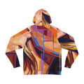 Fashion Hoodie - Shattered Elegance | Echovira Gallery