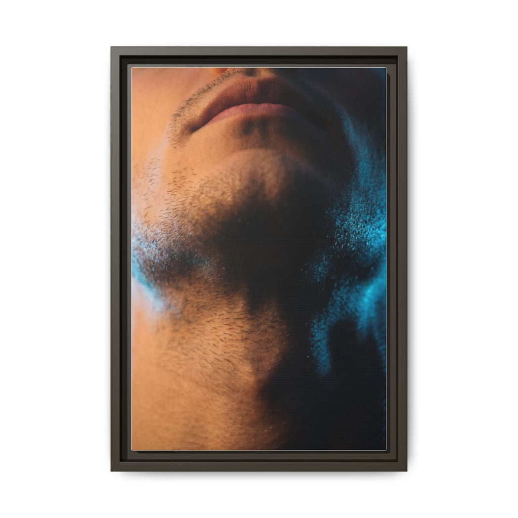 Framed Matte Canvas - Neon Noir