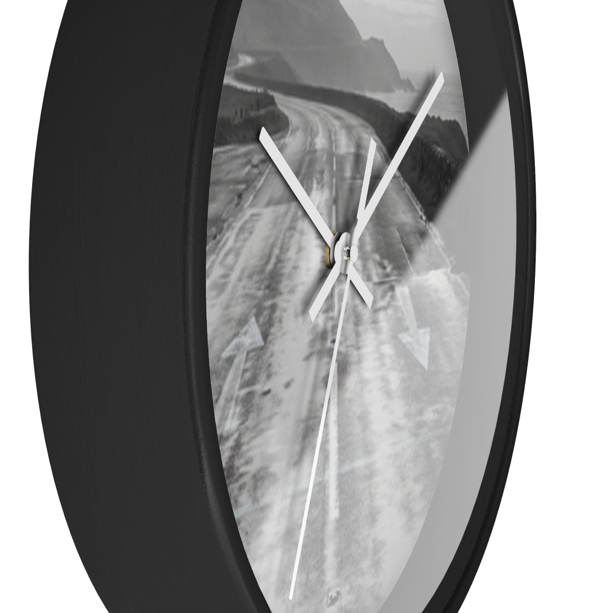 Wall Clock - Silent Highway Travel | Echovira Gallery
