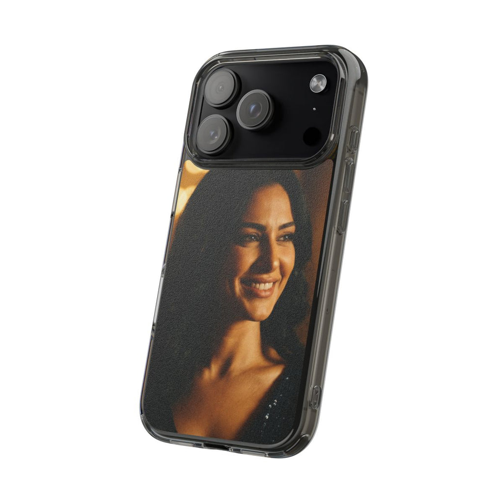Clear Impact-Resistant Cases - Clear Phone Case - Golden...