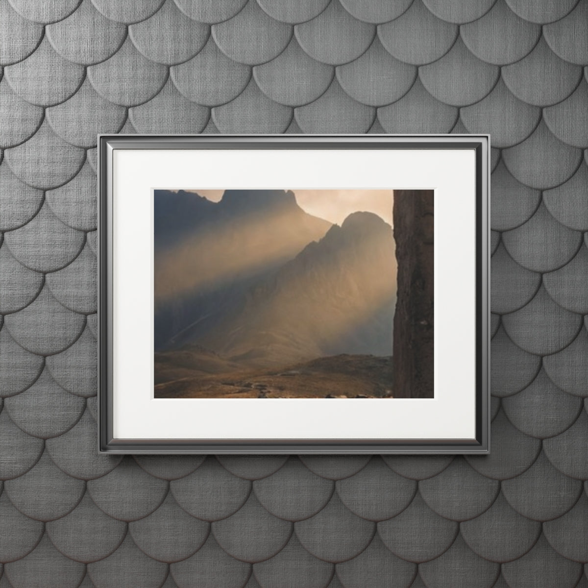 Fine Art Prints - Mystic Monolith Ancient Persian Mountain...