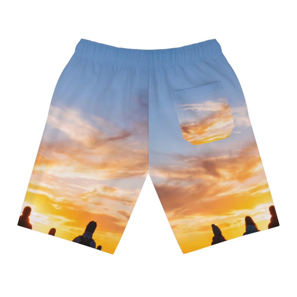 Sportliche lange Shorts – Sunrise Trail