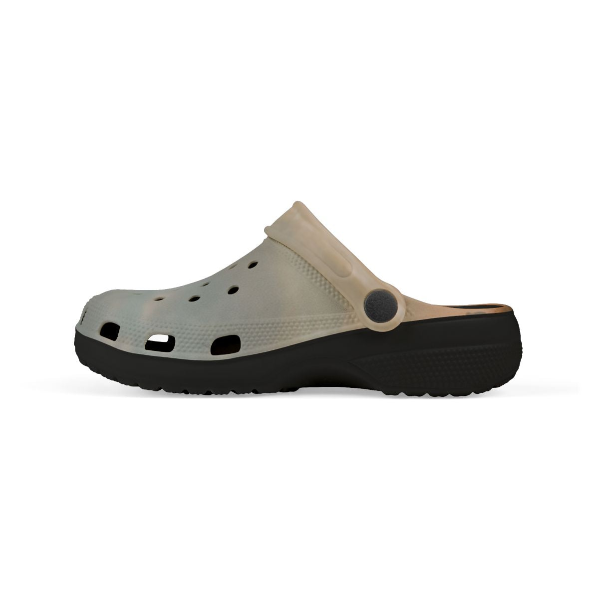 Kids' EVA Foam Clogs Golden Landscape Art
