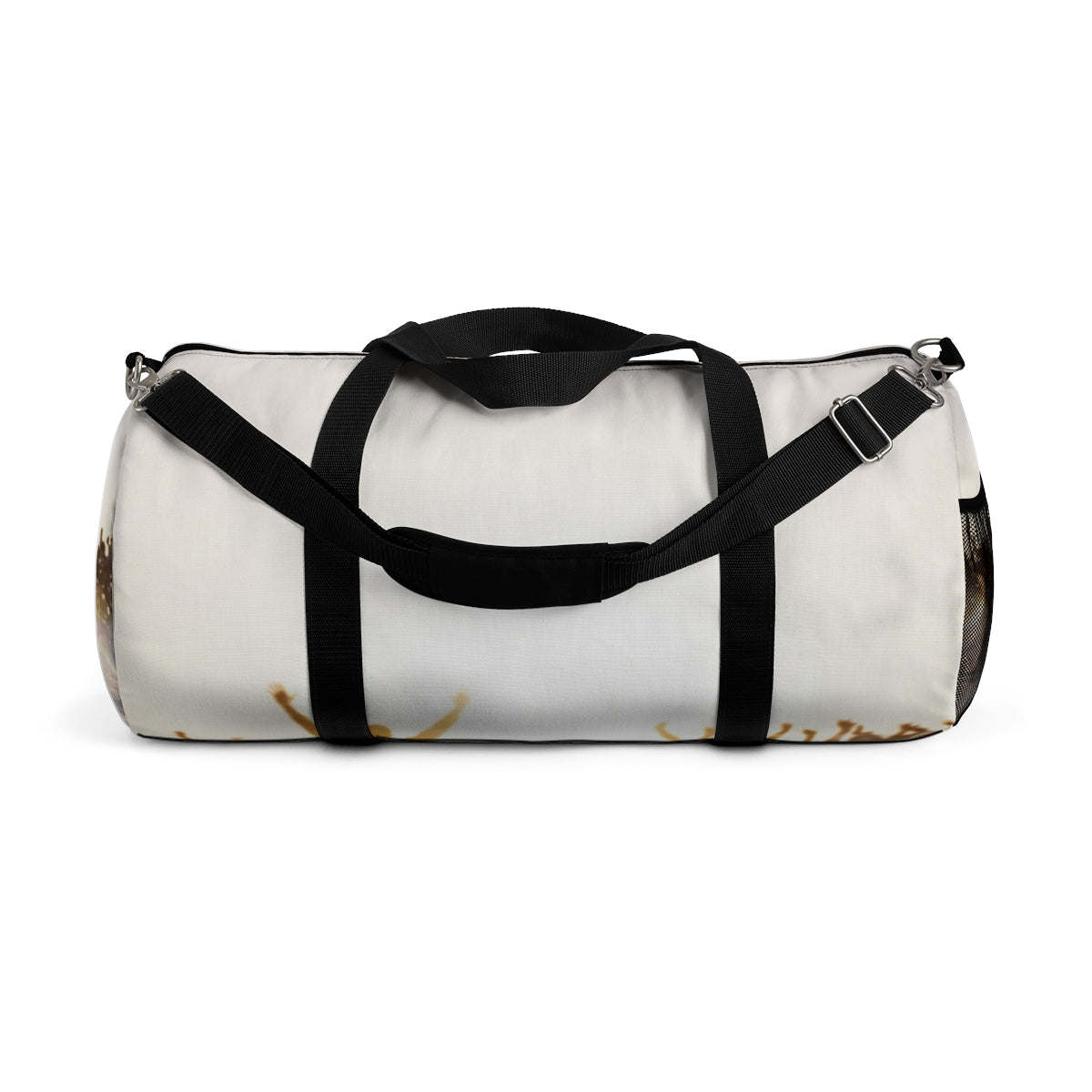 Duffel Bag with Golden Hour Crowd Art