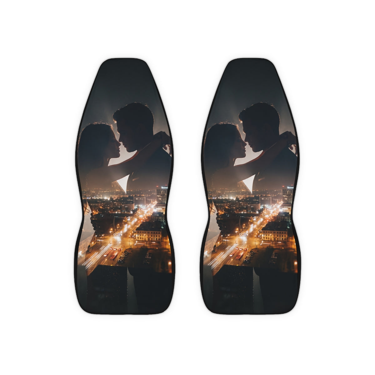 Car Seat Covers - Midnight City lights | Echovira Gallery
