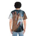 Men's Baseball Jersey Rainy City Window Art