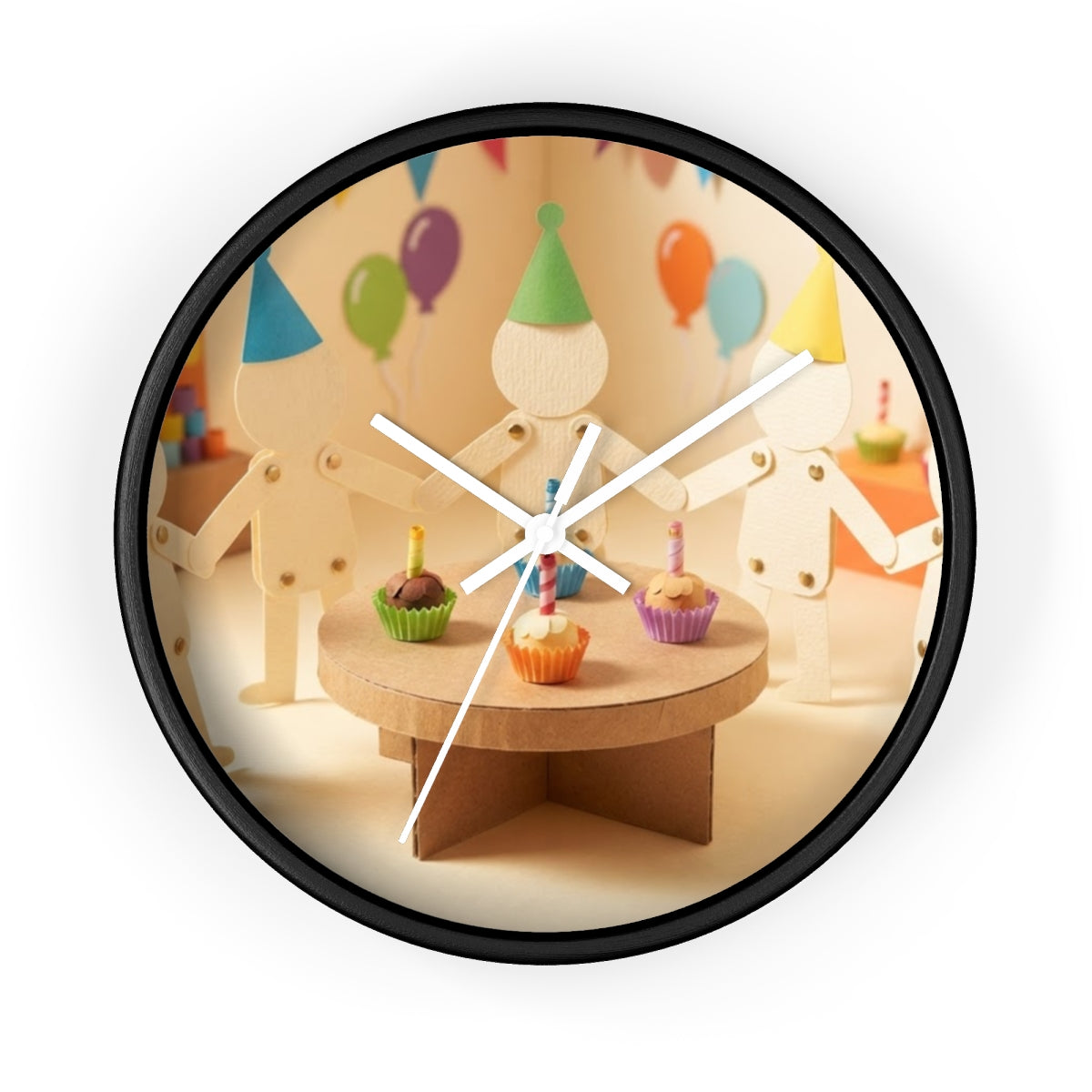 Wall Clock - Paper Party Festive Celebration | Echovira...